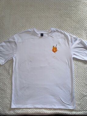 👚 EUC SHEIN Aperol Spritz Graphic T-Shirt – Women’s Small